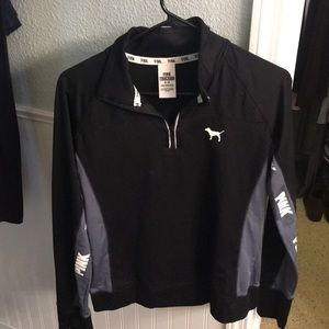 VS Pink half zip